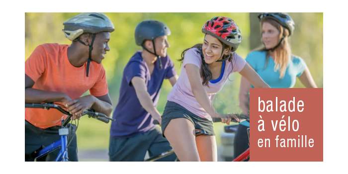 Balade à vélo en famille !