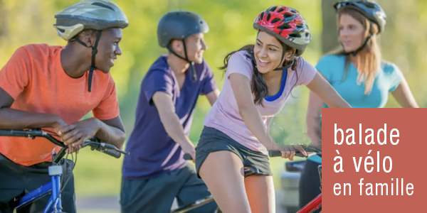 Balade à vélo en famille !