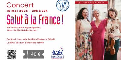 Concert : Le Salut à la France