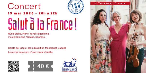 Concert : Le Salut à la France