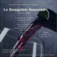 LA CAFC FÊTE LE BEAUJOLAIS NOUVEAU : CUVÉE 2023